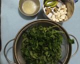 A picture of step 2 of Green chutney.