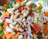 A picture of step 2 of Corn Chaat.