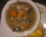 A picture of step 3 of Fresh cat fish peppersoup with boiled plaintain.