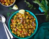 चना चाट (Chana chaat recipe in hindi) रेसिपी चरण 3 फोटो