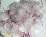 A picture of step 2 of Laddy finger (bhindi).