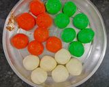 A picture of step 2 of Tricolor Peda.