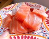 Hình bước làm 1 của món Canh Ngót Cá Hồi Cà Chua