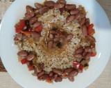 Foto del paso 3 de la receta: Alubias de aprovechamiento con arroz y huevo poché