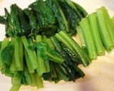 涼拌芝麻小松菜的食譜步驟2照片
