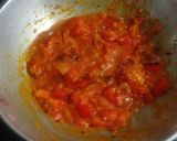 A picture of step 5 of Tofu bhurji.