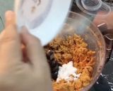 A picture of step 5 of Shikum Puri kebab🍘.