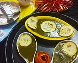 A picture of step 9 of Grilled Gauva in Spinach Apple Curry.