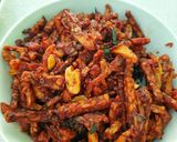 Foto langkah ke 5 dari resep Tempe kentang kacang kering.