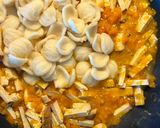 A picture of step 3 of Orecchiette with Smoked Tofu and Butternut Squash.