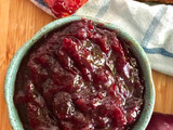 Spicy & Tangy Plum Chutney