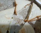 A picture of step 3 of Chicken Bread Parcels.