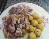 Foto del paso 11 de la receta: Mollejas al verdeo con papas noisettes