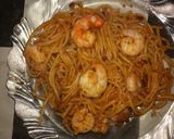 Foto langkah ke 4 dari resep Spageti Udang Bolognese.