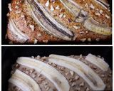 A picture of step 6 of Whole Wheat Banana Walnut Cake.