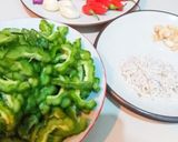 Foto langkah ke 2 dari resep 1. Tumis Pare Teri ala masakan rumahan.
