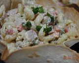 A picture of step 9 of Macaroni Salad سالاد ماکارونی.