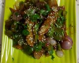 A picture of step 5 of Chilli potato.