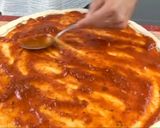 A picture of step 3 of Cast Iron Hawaiian Pizza 15”.