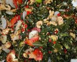 Foto langkah ke 6 dari resep Pepes Pedas Daun Singkong #Dandelion.