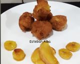 Foto del paso 2 de la receta: Buñuelos de manzana y bananas