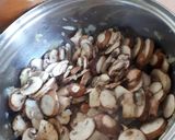 Natúr csirkemellek tejszínes gombamártással, zsemlegombóccal recept fázis 1 fotója
