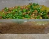 A picture of step 9 of Dal chana.
