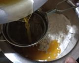 A picture of step 2 of Jaggery chilla.