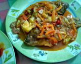 Foto langkah ke 5 dari resep Gurami Asam Manis Murah Meriah.