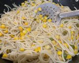 A picture of step 8 of Kids friendly Hakka noodles.