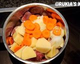 A picture of step 2 of Lamb meat soup 🍲.