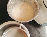 A picture of step 1 of Babugosha (Indian pear 🍐🍐) juice 😋.