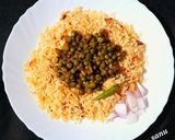 A picture of step 6 of Bihari Style Chura Matar.