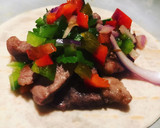 Foto del paso 3 de la receta: Tacos de presa ibérica con pico de gallo y salsa verde picante 🌶