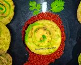 A picture of step 8 of Achari Mathri.