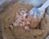 Foto del paso 4 de la receta: Bizcochuelo🥧🍰 de banano🍌 con bocadillo de guayaba🫒sin huevo y en licuadora🍌🍰🥧