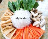 Hình bước làm 1 của món Bún Gạo Xào Chay