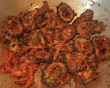 A picture of step 7 of Masala Bitter Gourd.