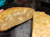 Budín de harina integral con manzana