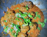 A picture of step 4 of Meatballs in sauce#4wkschallenge.