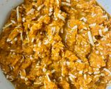 Foto del paso 4 de la receta: MASA DE ZANAHORIA PARA WRAPS O TORTILLITAS INDIVIDUALES 🌯🌯🥕🥚🧀🌯🌯