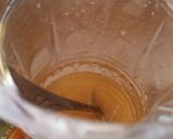 A picture of step 1 of Mango slush.