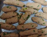 A picture of step 4 of Vegan Chickpea Soutzoukakia.
