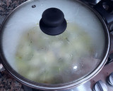 Foto del paso 5 de la receta: Crema de calabacín albino con hinojo y virutas de queso de cabra
