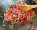 A picture of step 1 of Dinuguan Using Sinigang Mix.