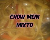 Foto del paso 7 de la receta: Chow Mein mixto (spaguetti chinos) en casa