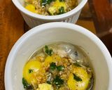 Hình bước làm 2 của món Hàu nướng mỡ hành NCKD