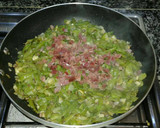 Foto del paso 4 de la receta: Tortilla de habichuelas y jamón