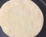 A picture of step 3 of Naan bread.