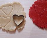 A picture of step 14 of Valentine Special Heart Shaped Cookies.
